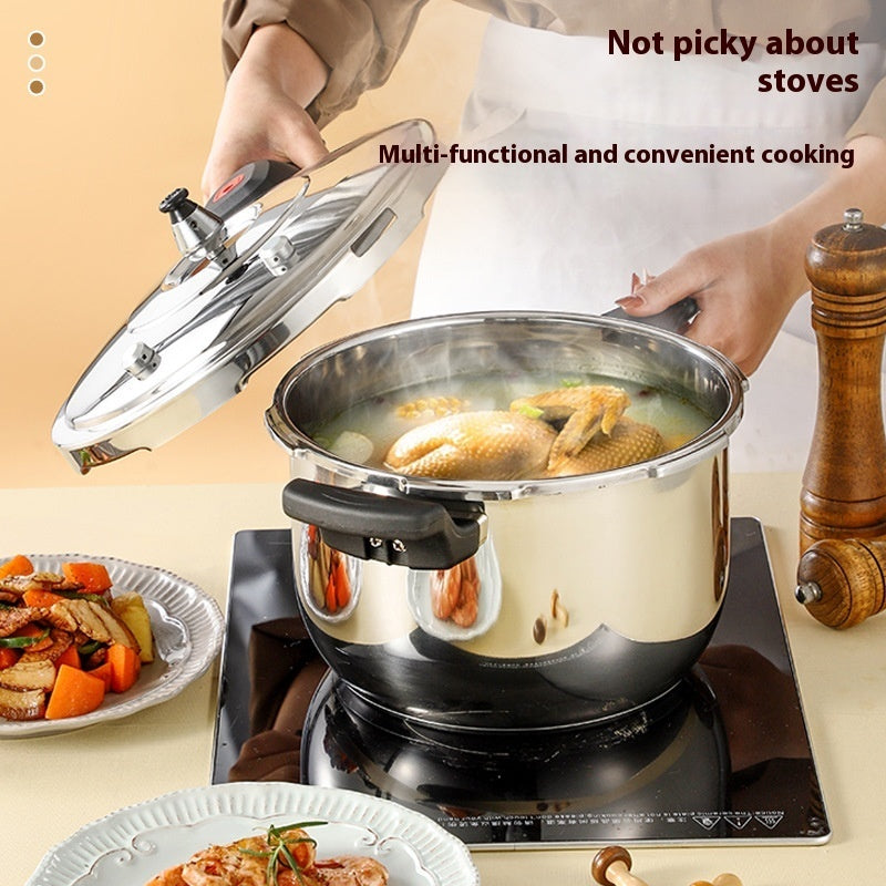 Household Double Bottom Universal Pressure Cooker