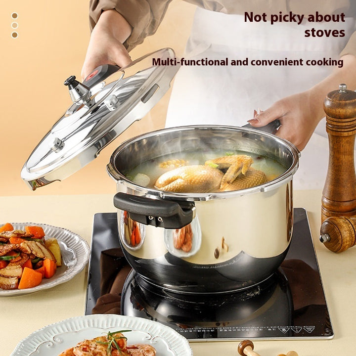 Household Double Bottom Universal Pressure Cooker