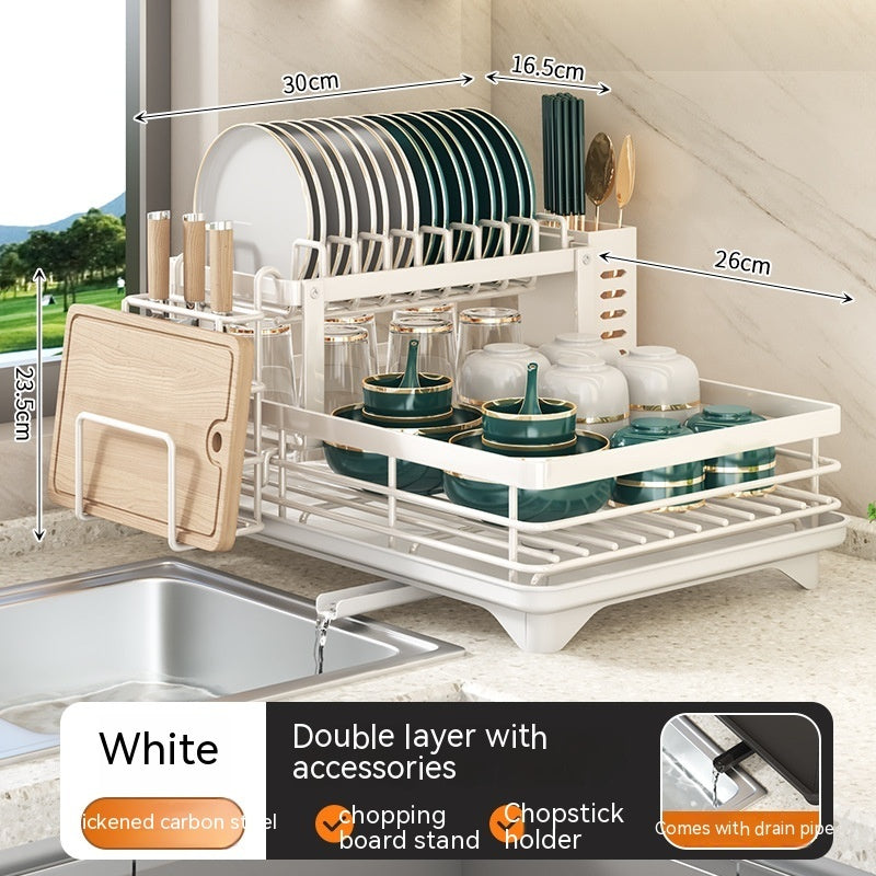 Kitchen Dish Storage Rack Household