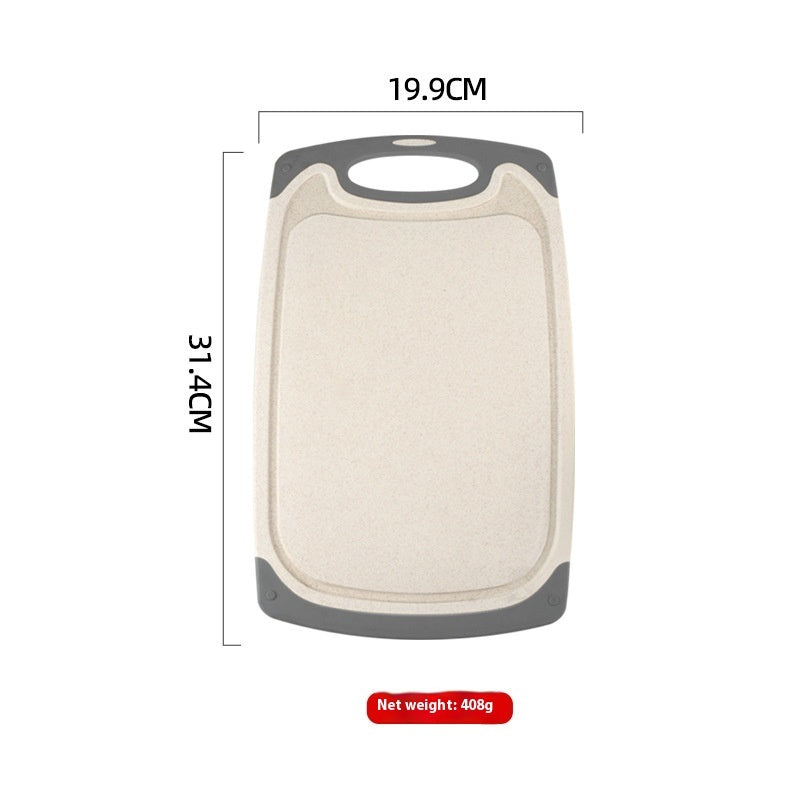 Wheat Straw Double-sided Cutting Board