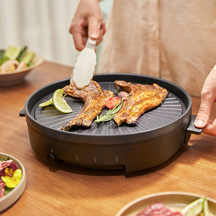 Multi-function Barbecue Frying Electric Grill