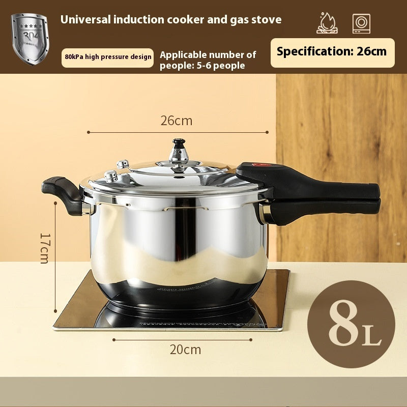 Household Double Bottom Universal Pressure Cooker