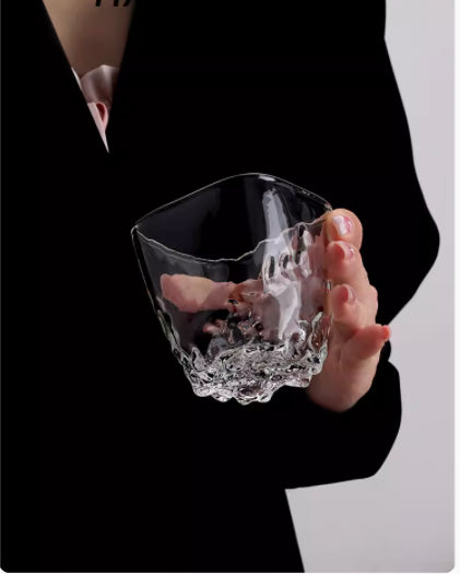 Whiskey Four Square Crystal Glass