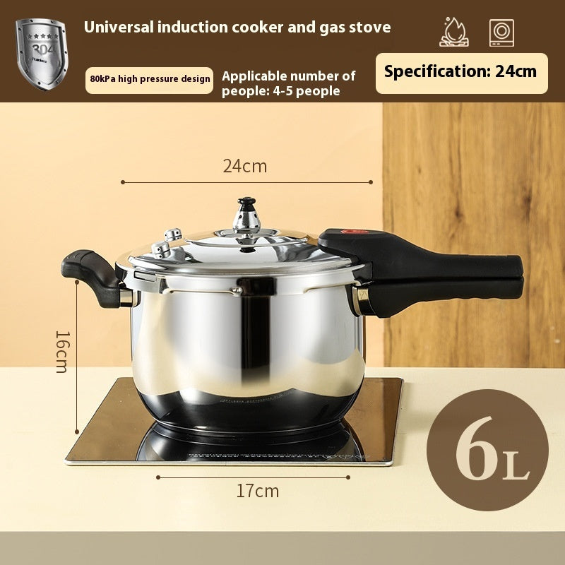 Household Double Bottom Universal Pressure Cooker